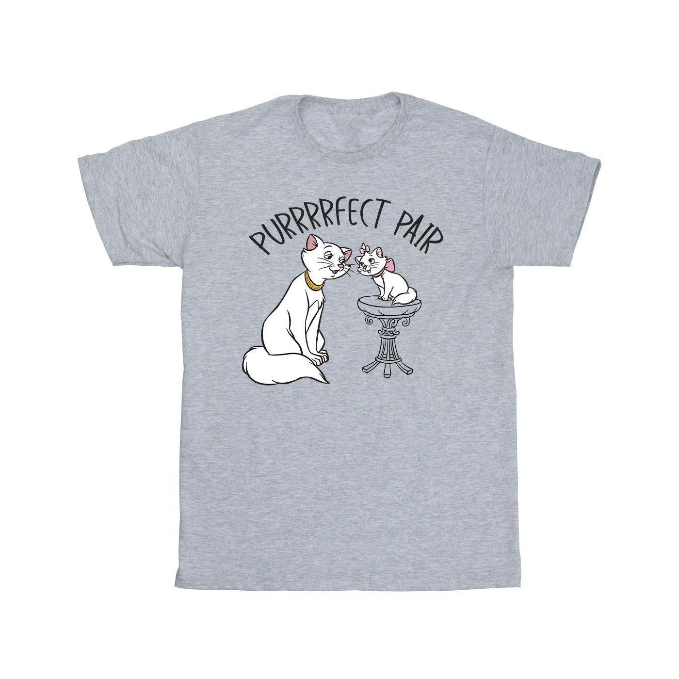 The Aristocats Purrfect Pair Tshirt Herren Grau 4XL von Disney