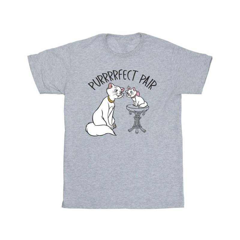 The Aristocats Purrfect Pair Tshirt Herren Grau 5XL von Disney