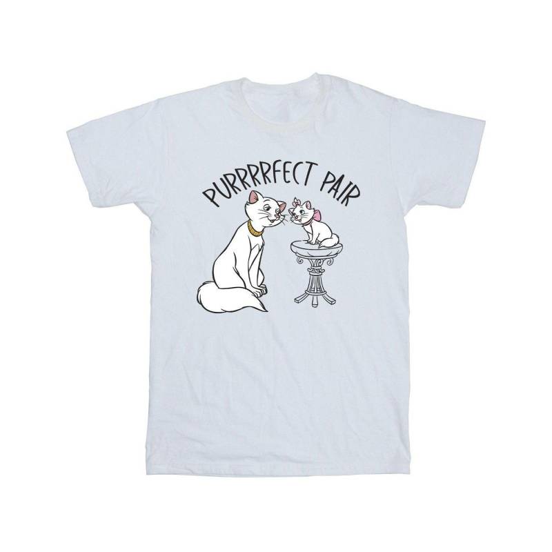 The Aristocats Purrfect Pair Tshirt Herren Weiss XL von Disney