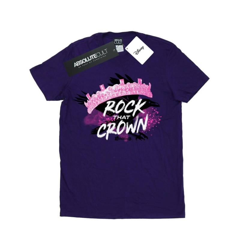 The Descendants Rock That Crown Tshirt Damen Lila 3XL von Disney