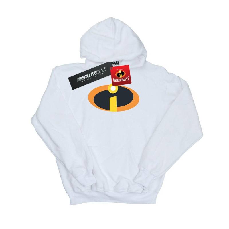 The Incredibles Costume Logo Kapuzenpullover Herren Weiss XL von Disney