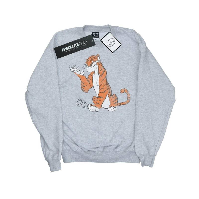 The Jungle Book Classic Shere Khan Sweatshirt Herren Grau L von Disney