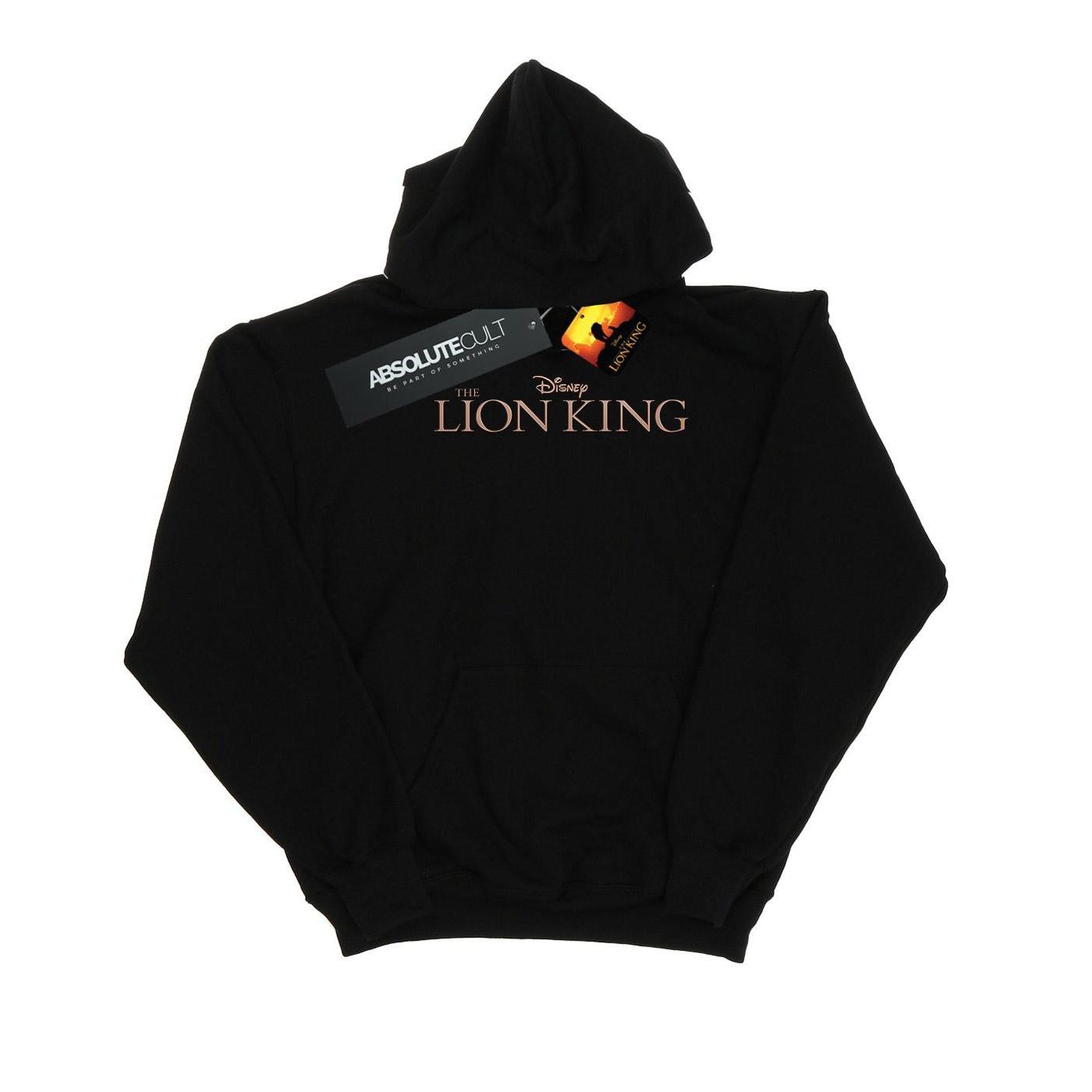 The Lion King Movie Logo Kapuzenpullover Damen Schwarz XXL von Disney