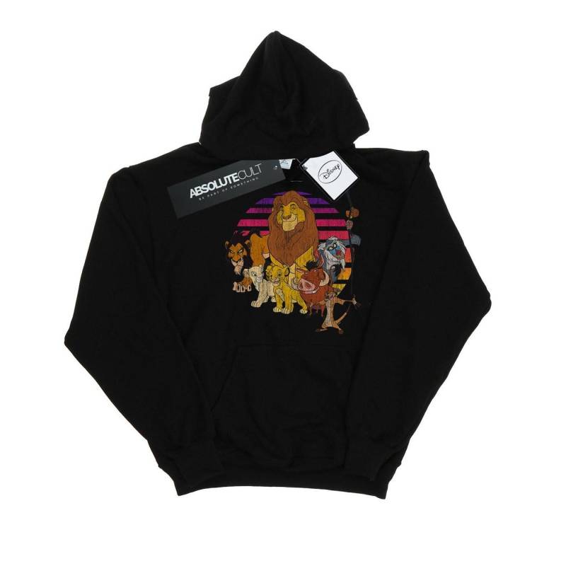 The Lion King Pride Family Kapuzenpullover Mädchen Schwarz 140/146 von Disney