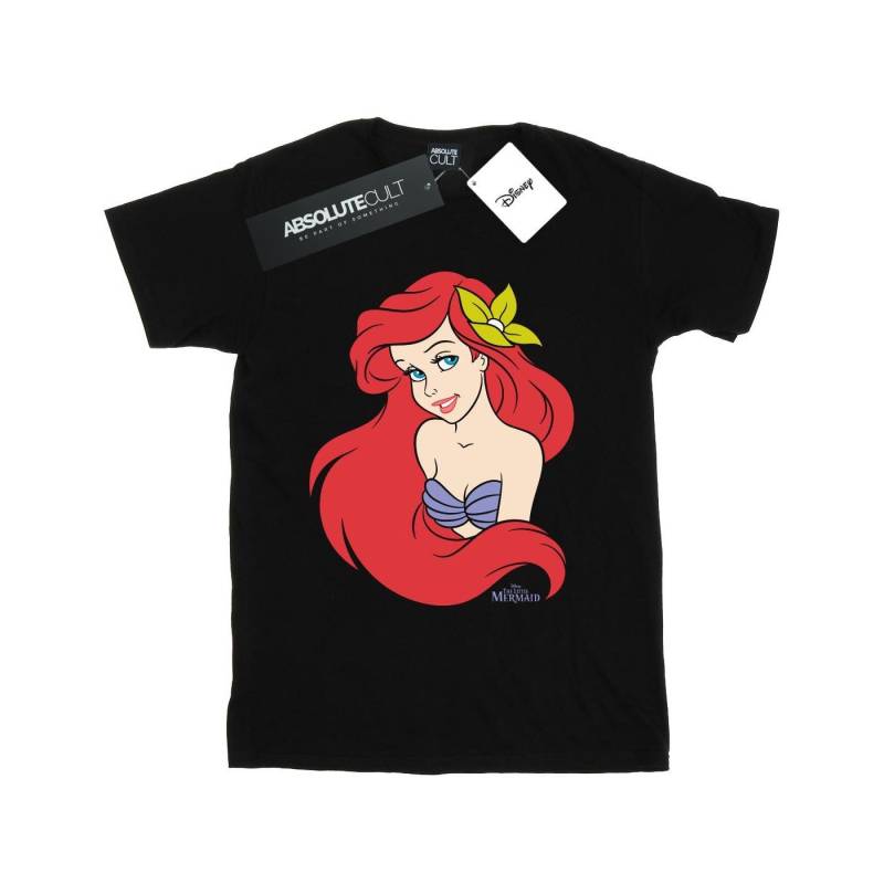 The Little Mermaid Close Up Tshirt Damen Schwarz M von Disney