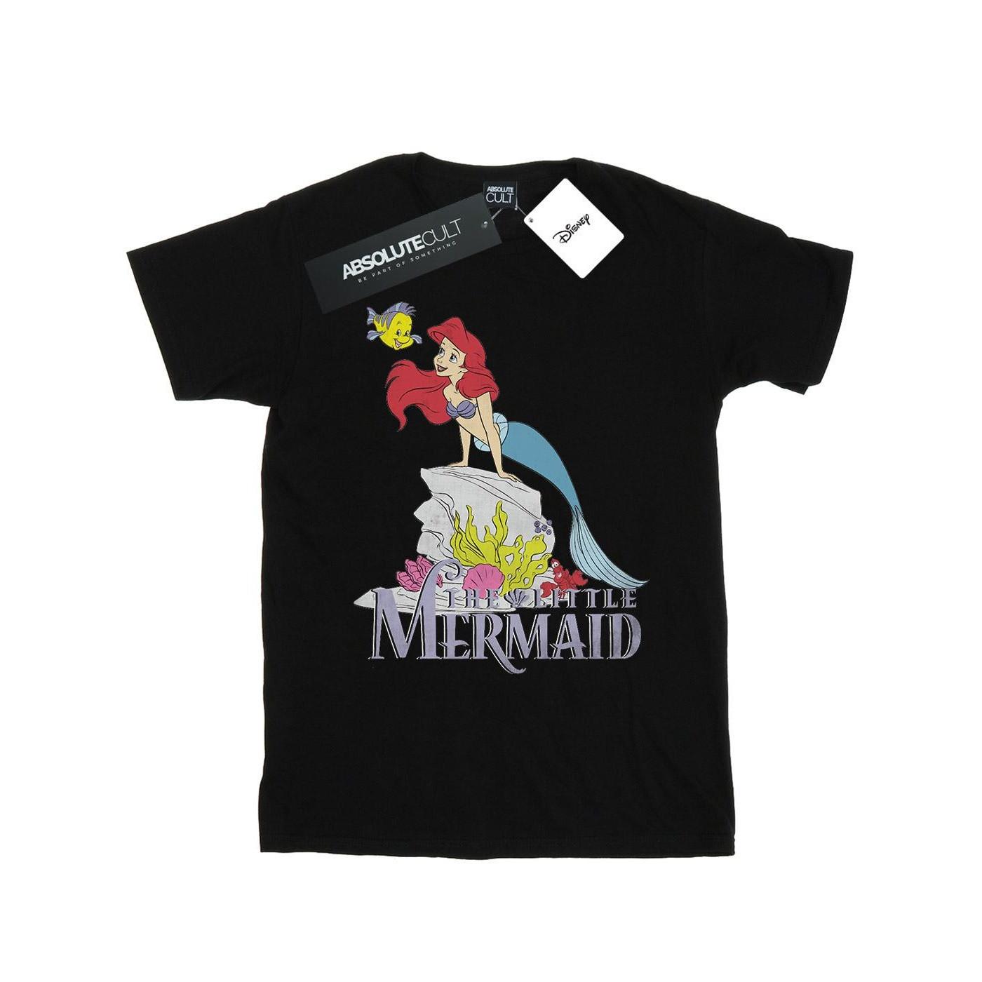 The Little Mermaid Sea Friend Tshirt Damen Schwarz S von Disney