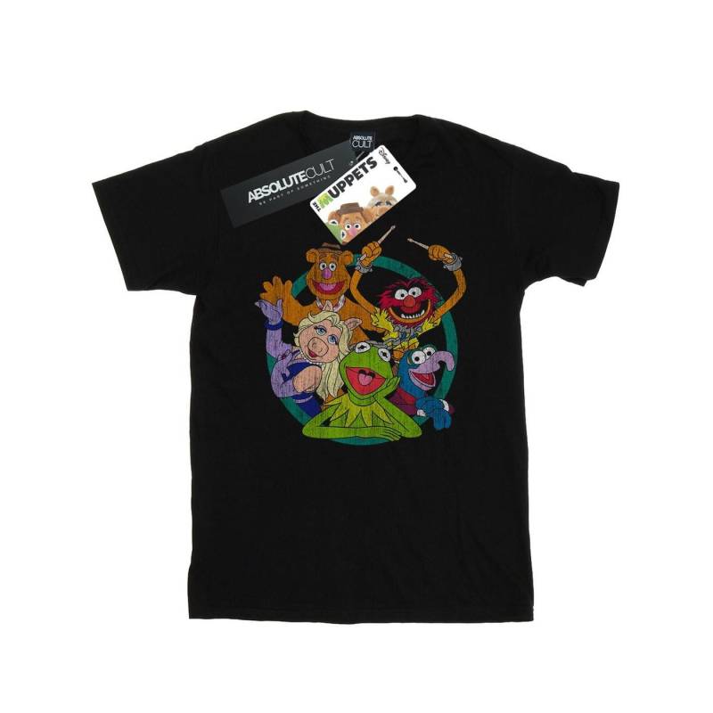 The Muppets Group Circle Tshirt Herren Schwarz XL von Disney