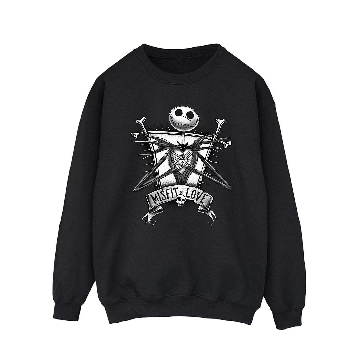 The Nightmare Before Christmas Misfits Love Sweatshirt Herren Schwarz XL von Disney