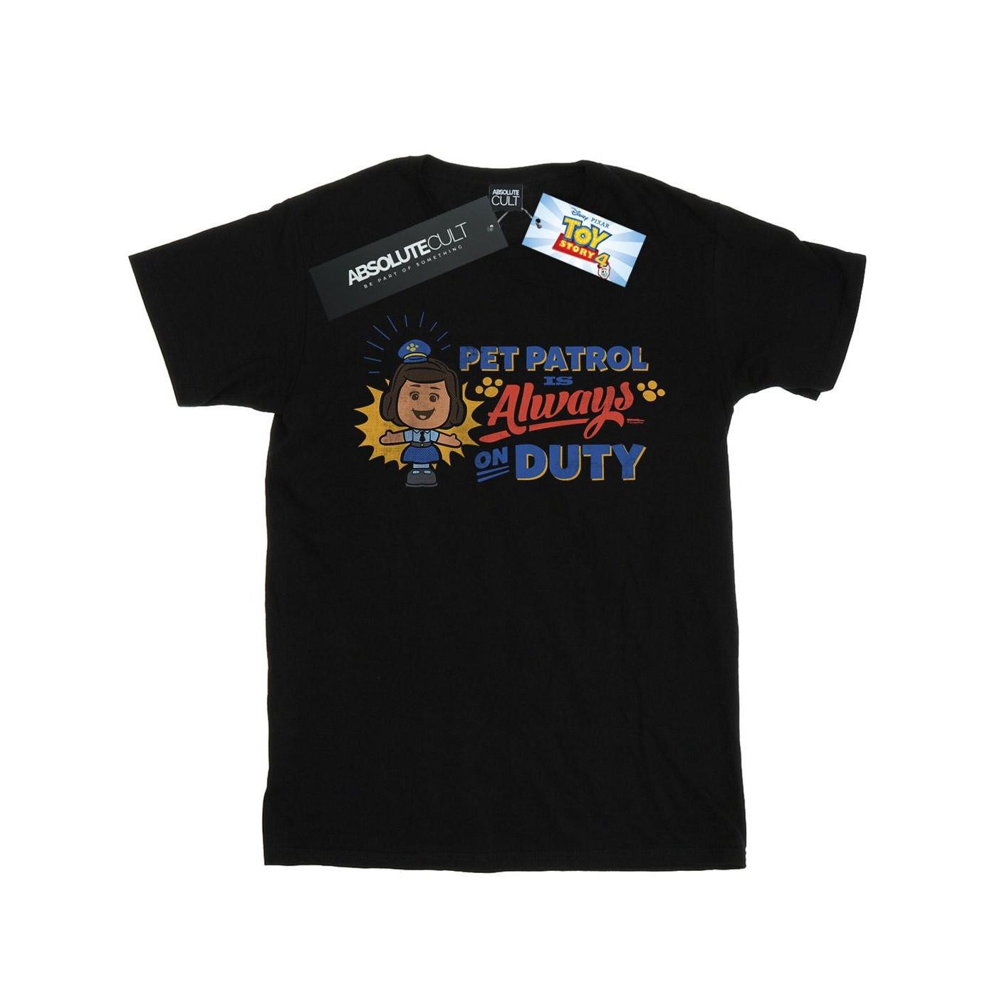 Toy Story 4 Giggle Mcdimples Pet Patrol Tshirt Mädchen Schwarz 140/146 von Disney