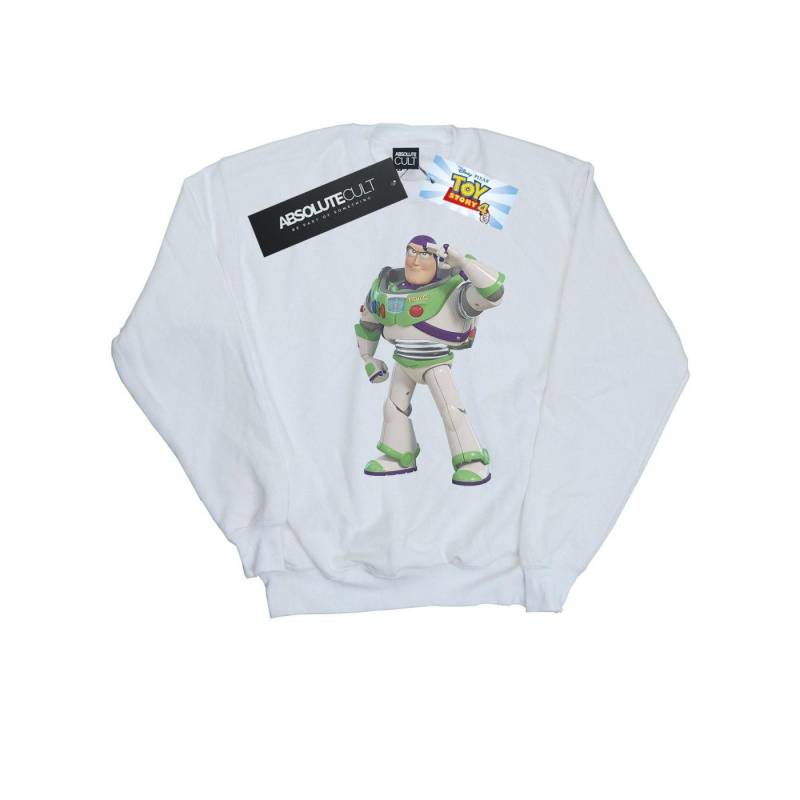 Toy Story Buzz Lightyear Standing Sweatshirt Herren Weiss 4XL von Disney