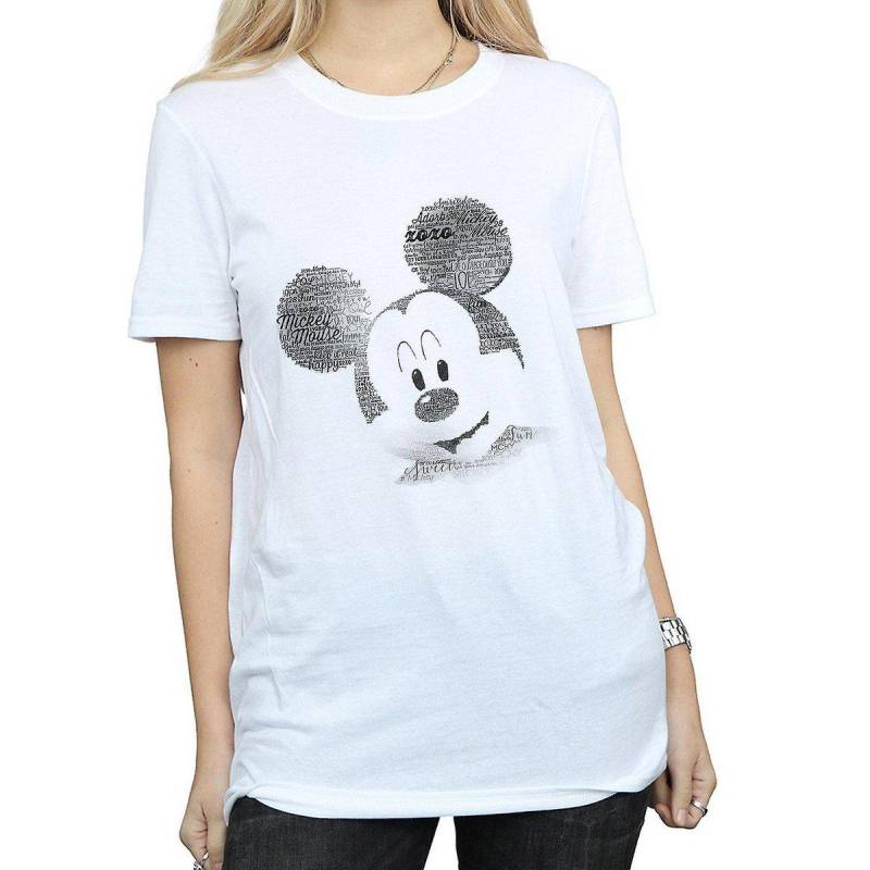 Disney - TShirt, für Damen, Weiss, Größe 3XL von Disney