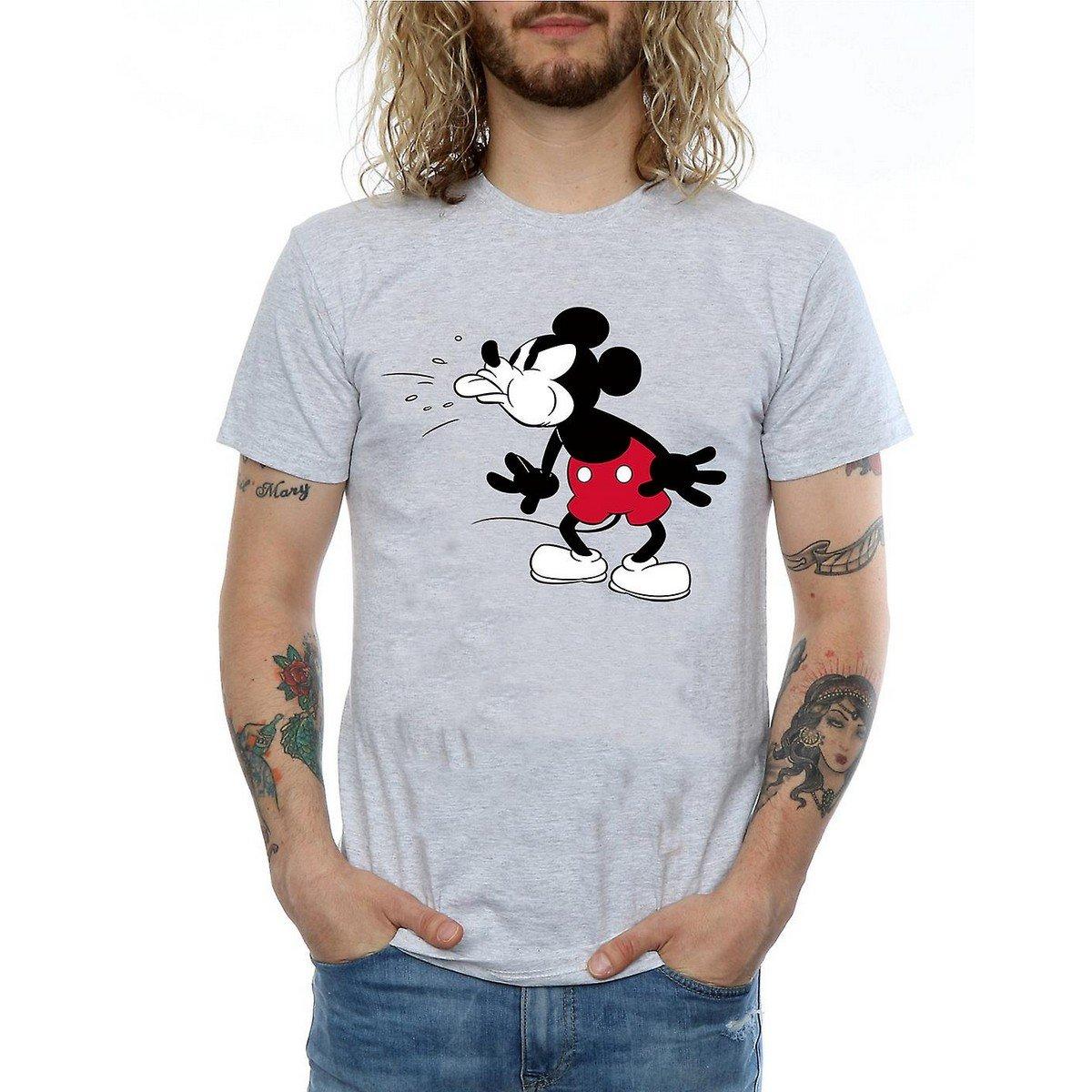 Tshirt Herren Grau 3XL von Disney