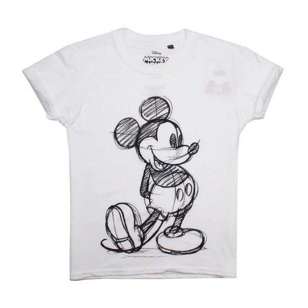 Tshirt Mädchen Weiss 128 von Disney