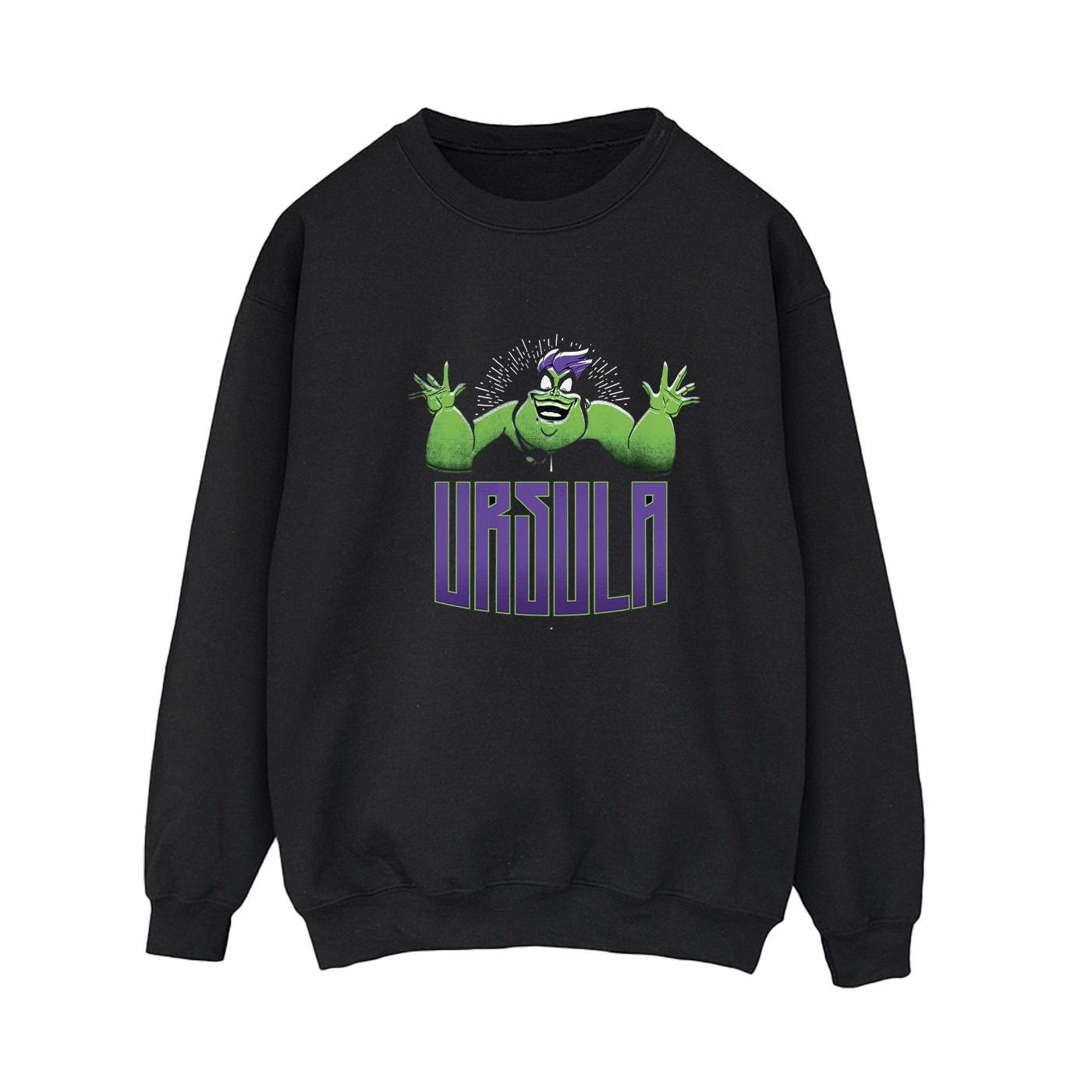 Villains Ursula Green Sweatshirt Damen Schwarz 4XL von Disney