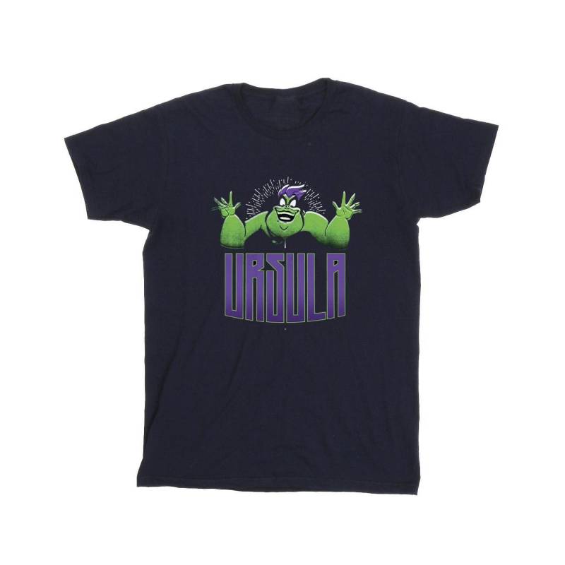 Villains Ursula Green Tshirt Mädchen Marine 140/146 von Disney