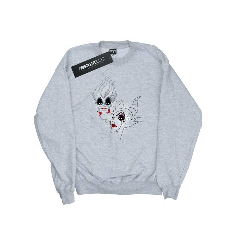 Villains Wicked Women Sweatshirt Unisex Grau 116 von Disney