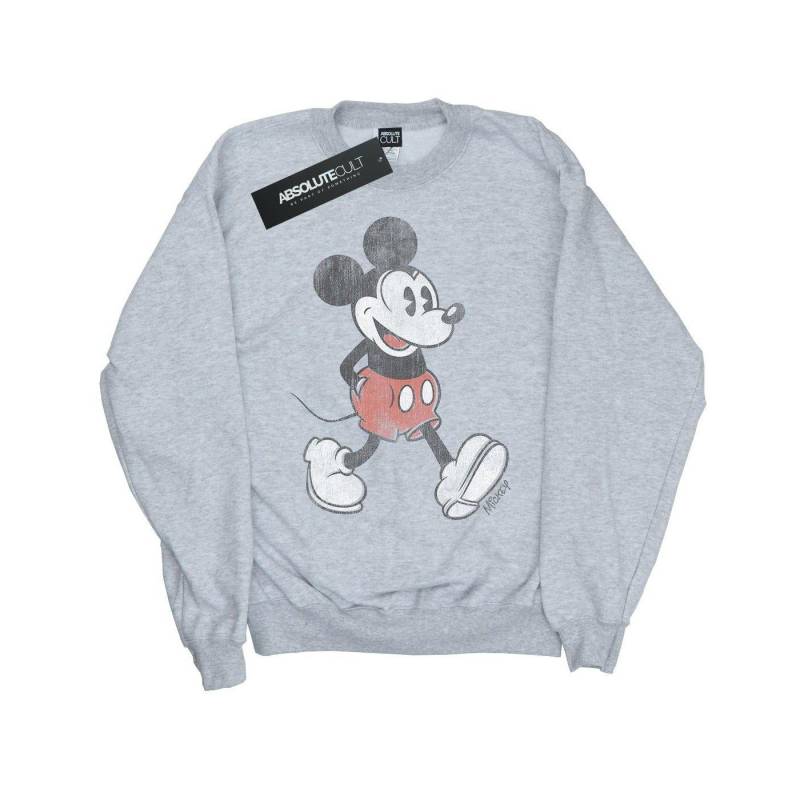 Walking Sweatshirt Unisex Grau 128 von Disney