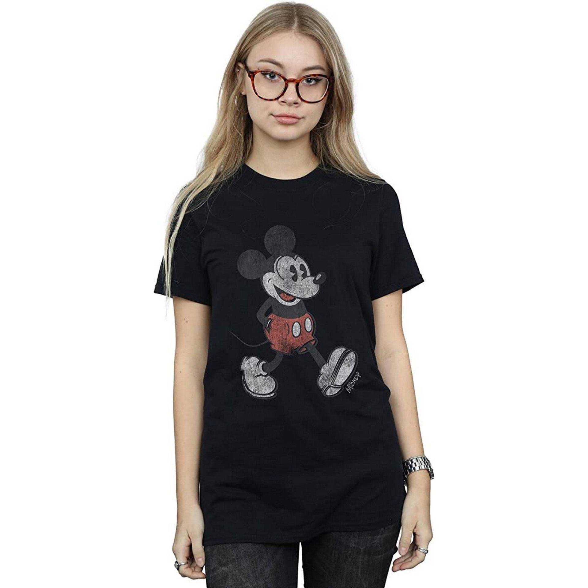 Walking Tshirt Damen Schwarz S von Disney