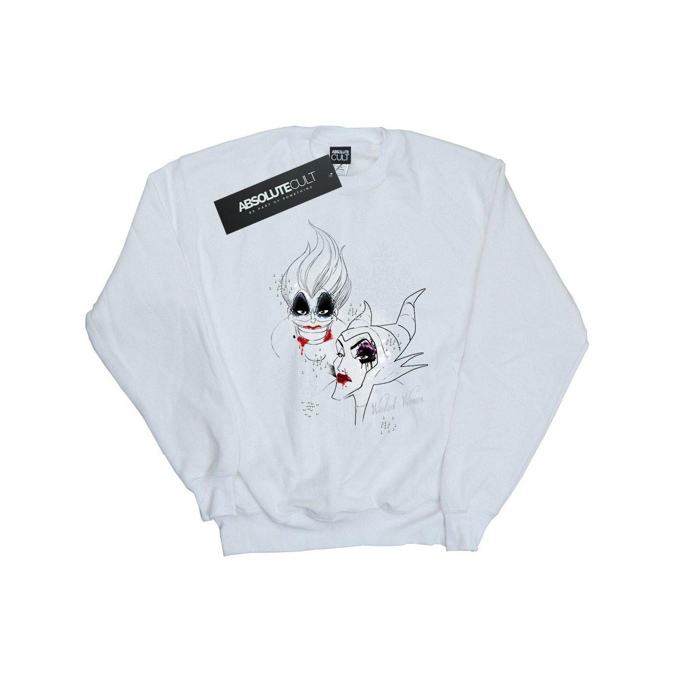 Wicked Women Sweatshirt Damen Weiss L von Disney