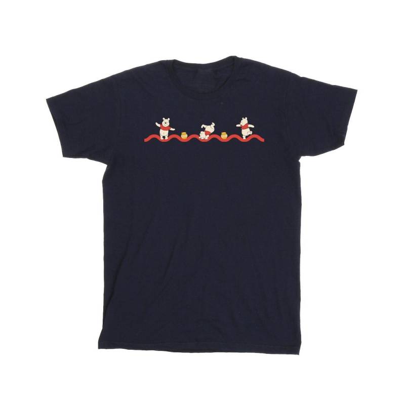 Winnie The Pooh Hunny Line Tshirt Mädchen Marine 116 von Disney