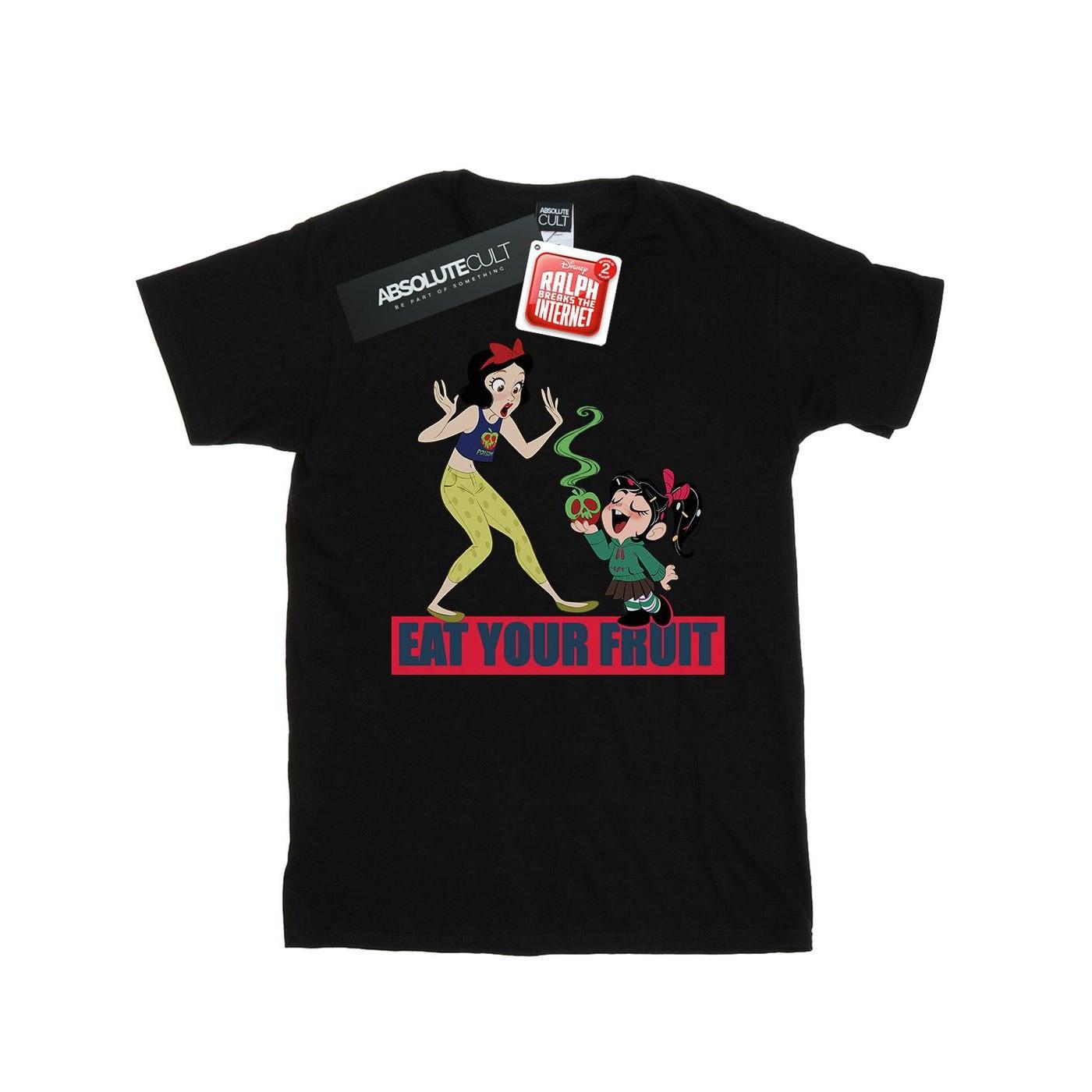 Wreck It Ralph Eat Your Fruit Tshirt Damen Schwarz 3XL von Disney