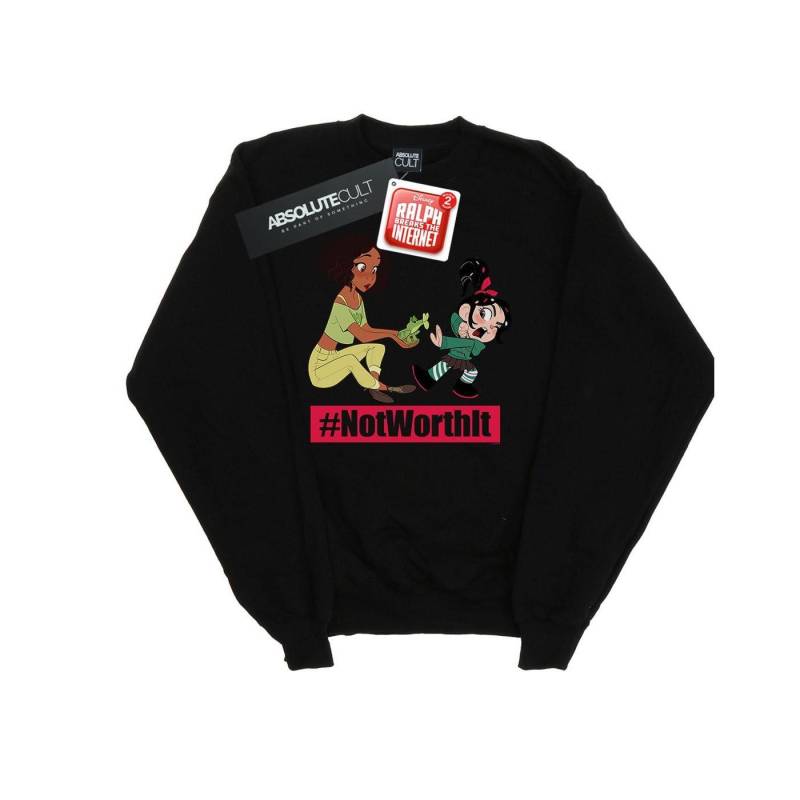 Wreck It Ralph Tiana And Vanellope Sweatshirt Herren Schwarz 4XL von Disney