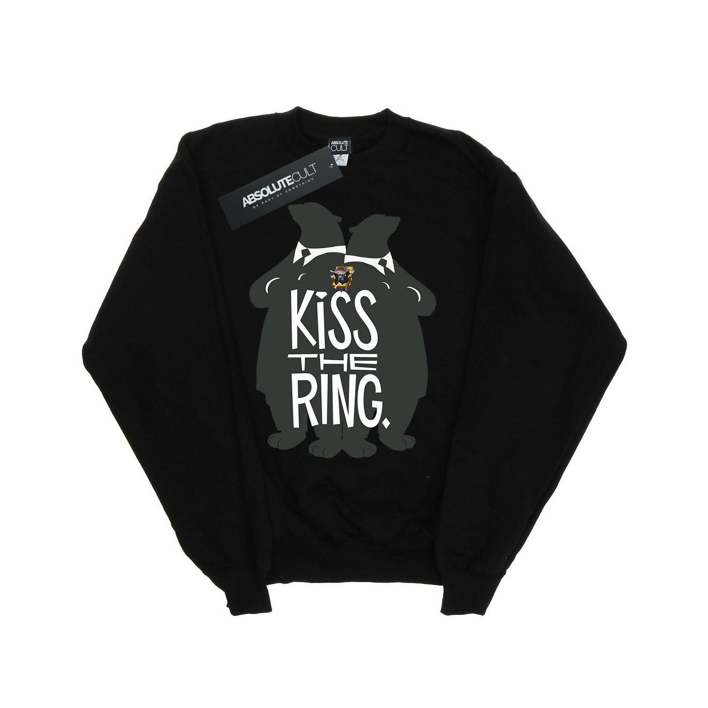 Zootropolis Kiss The Ring Sweatshirt Mädchen Schwarz 116 von Disney