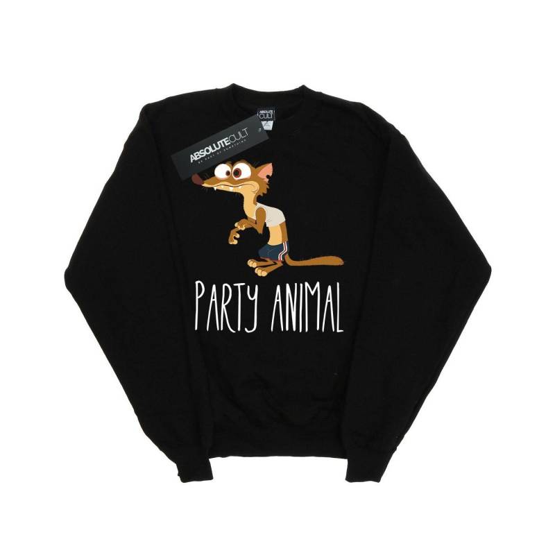 Zootropolis Party Animal Sweatshirt Mädchen Schwarz 116 von Disney