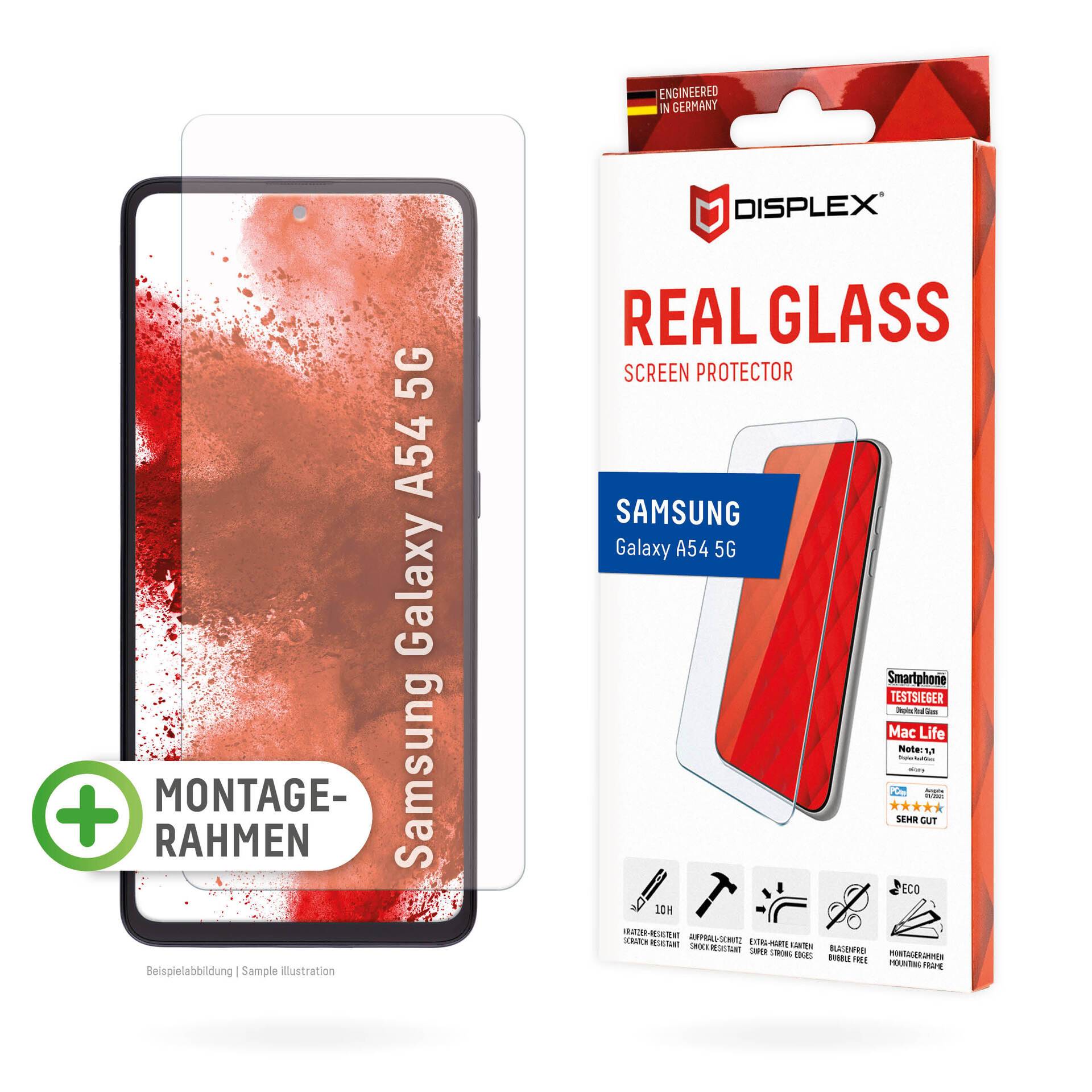 Displex Displayschutzfolie »Real Glass Samsung Galaxy A54 5G« von Displex