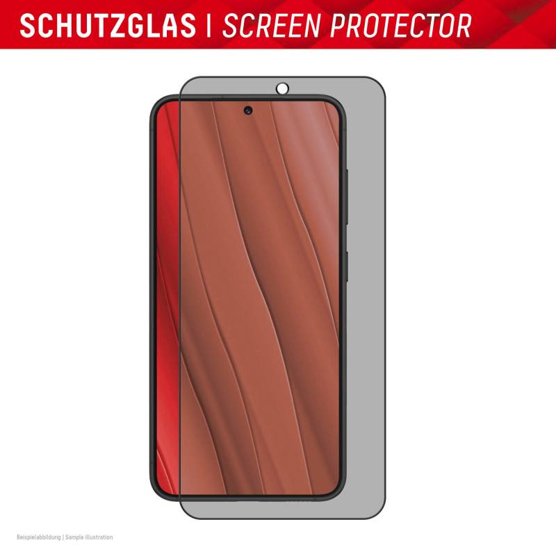 Displex Displayschutzglas »Privacy Glass«, für Samsung Galaxy S24-Samsung Galaxy S25, Blickschutz Displayschutzfolie Displayschutz kratzer-resistent 10H von Displex