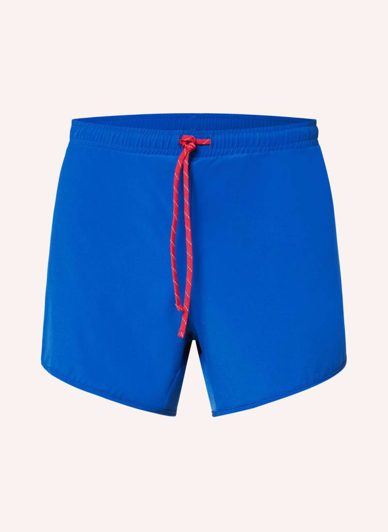 District Vision 2-In-1-Laufshorts blau von District Vision