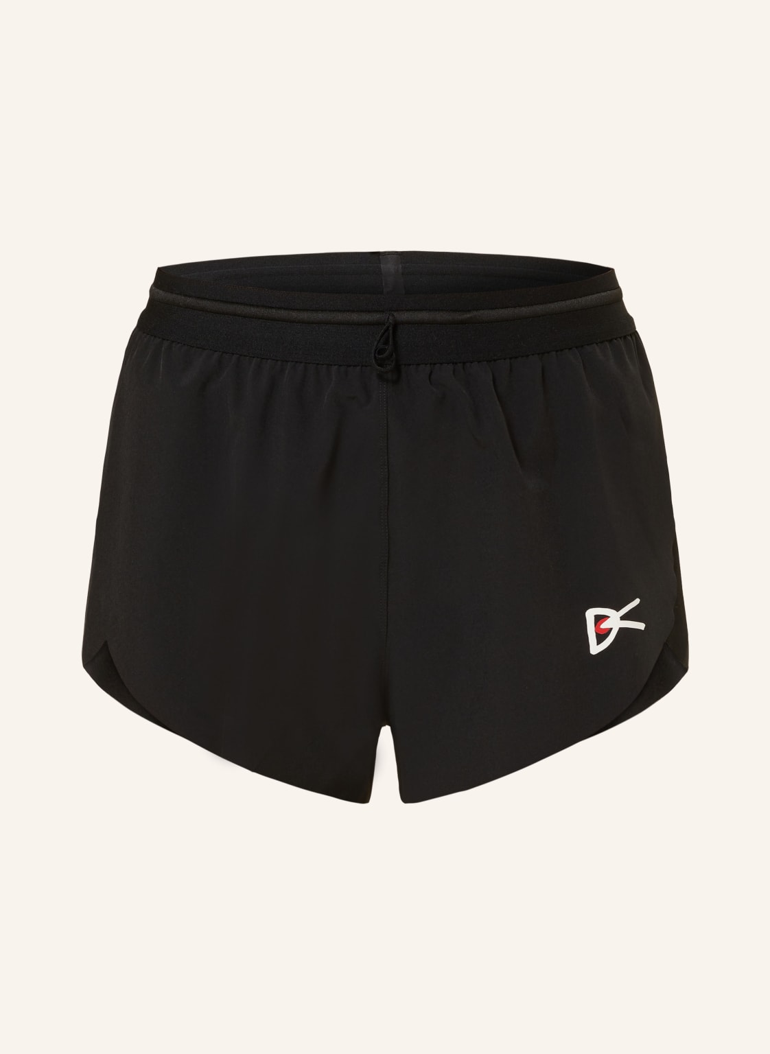 District Vision 2-In-1-Laufshorts schwarz von District Vision