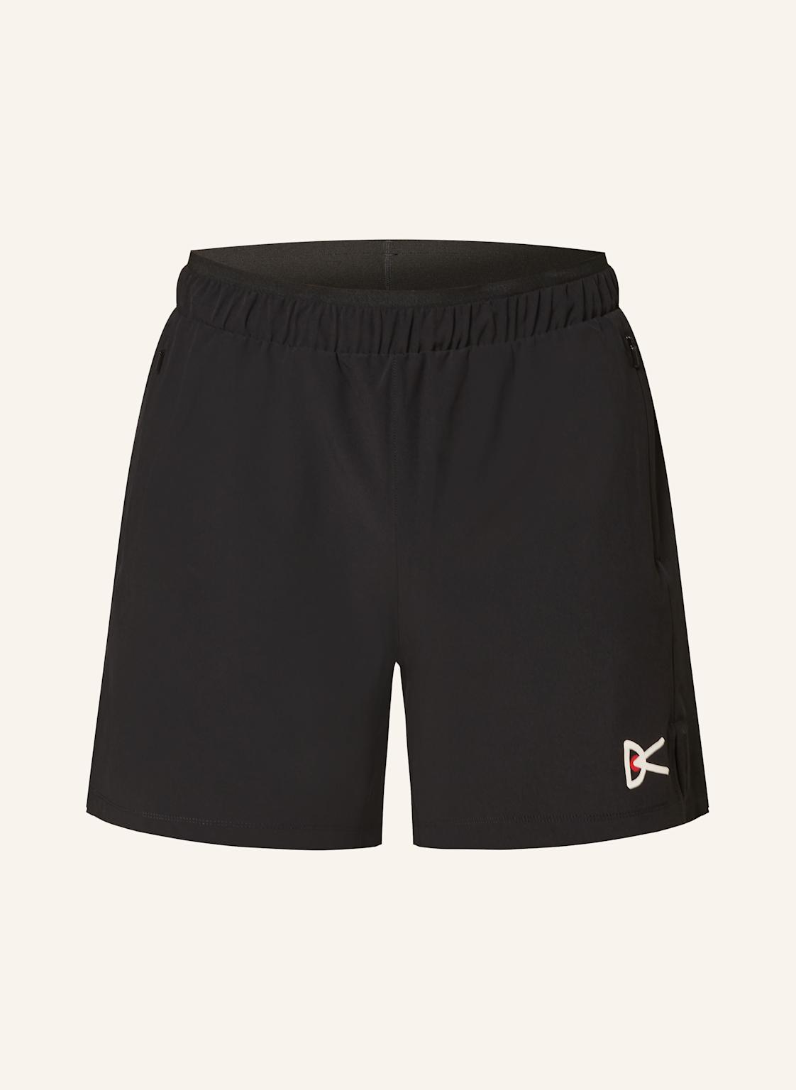 District Vision 2-In-1-Laufshorts schwarz von District Vision