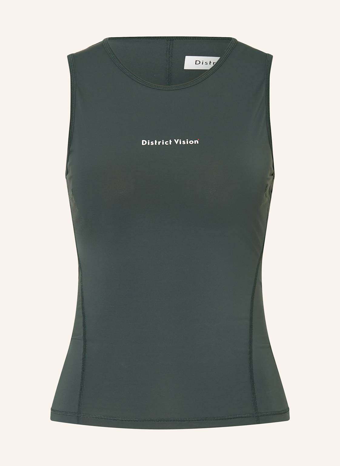 District Vision Cropped-Top gruen District Vision Cropped-Top gruen von District Vision