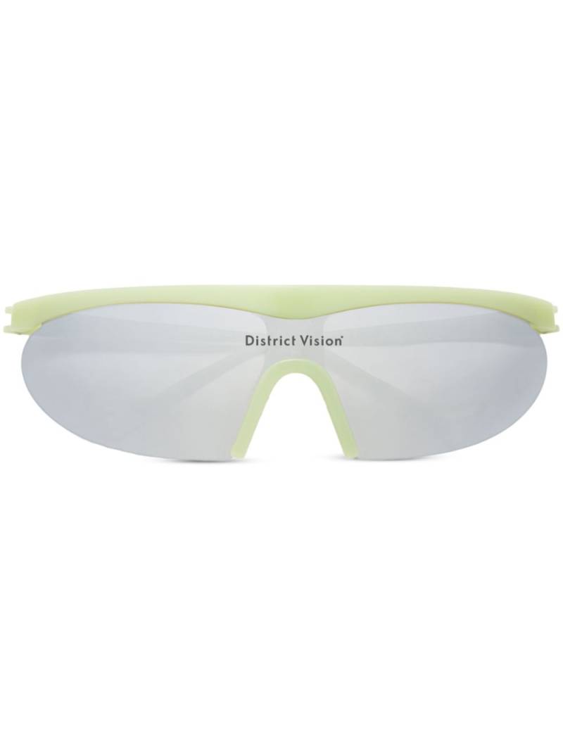 District Vision Koharu Eclipse sunglasses - Green von District Vision