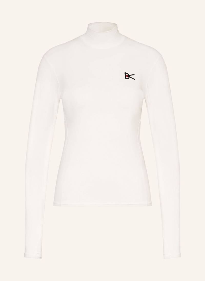 District Vision Laufshirt Paneled weiss von District Vision