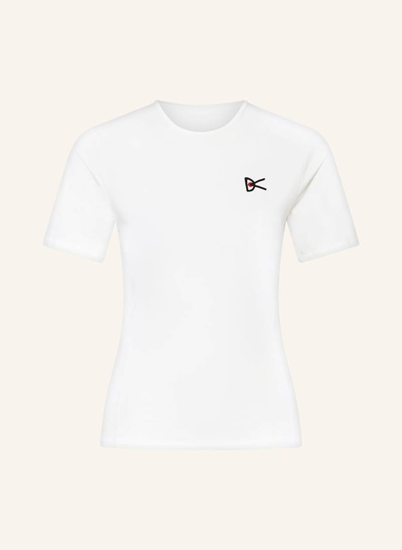District Vision Laufshirt Paneled weiss von District Vision