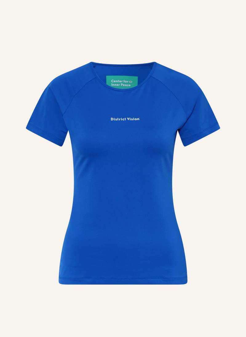 District Vision Laufshirt blau von District Vision