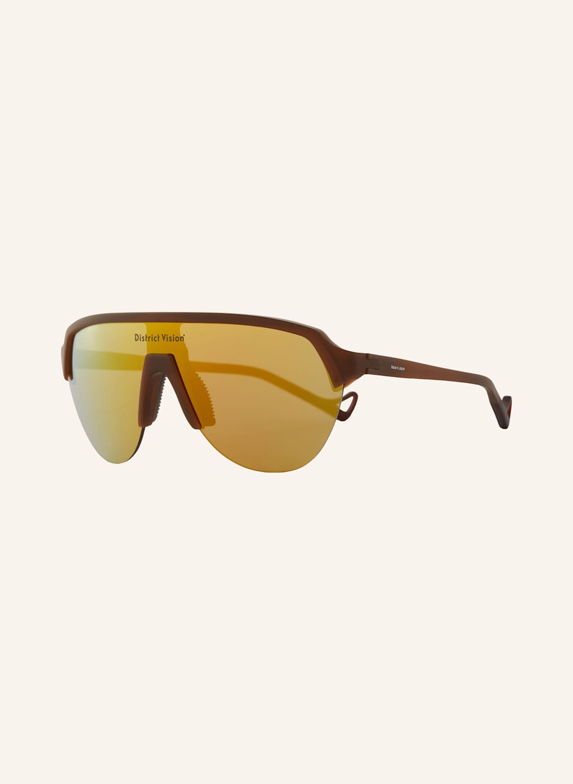 District Vision Multisportbrille Nagata Speed Blade braun von District Vision