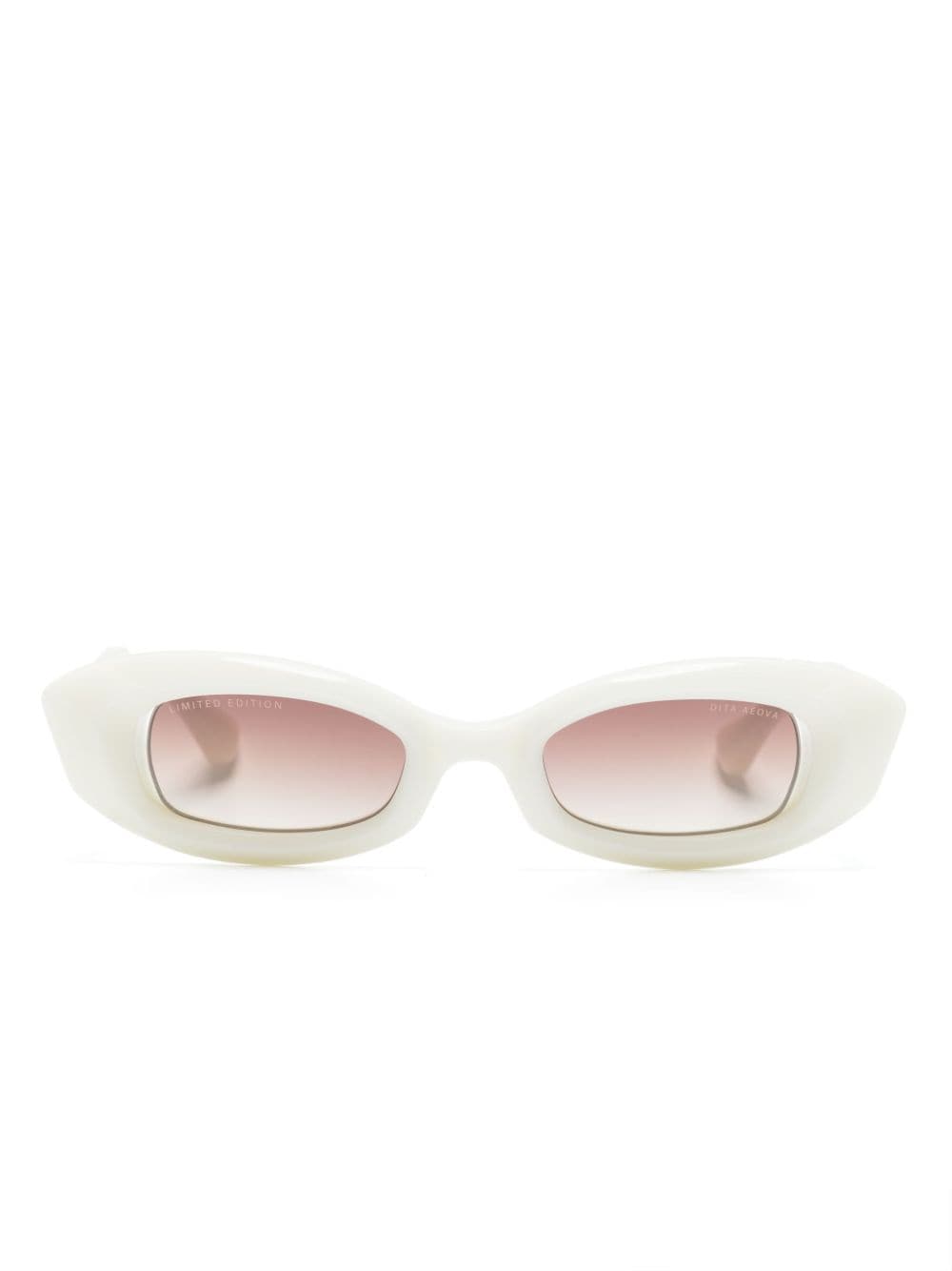 Dita Eyewear Aeova butterfly-frame sunglasses - White von Dita Eyewear