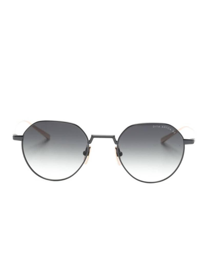 Dita Eyewear Artoa 82 round-frame sunglasses - Black von Dita Eyewear