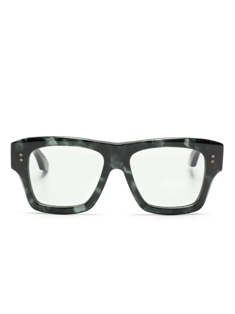 Dita Eyewear Creator square-frame glasses - Black von Dita Eyewear