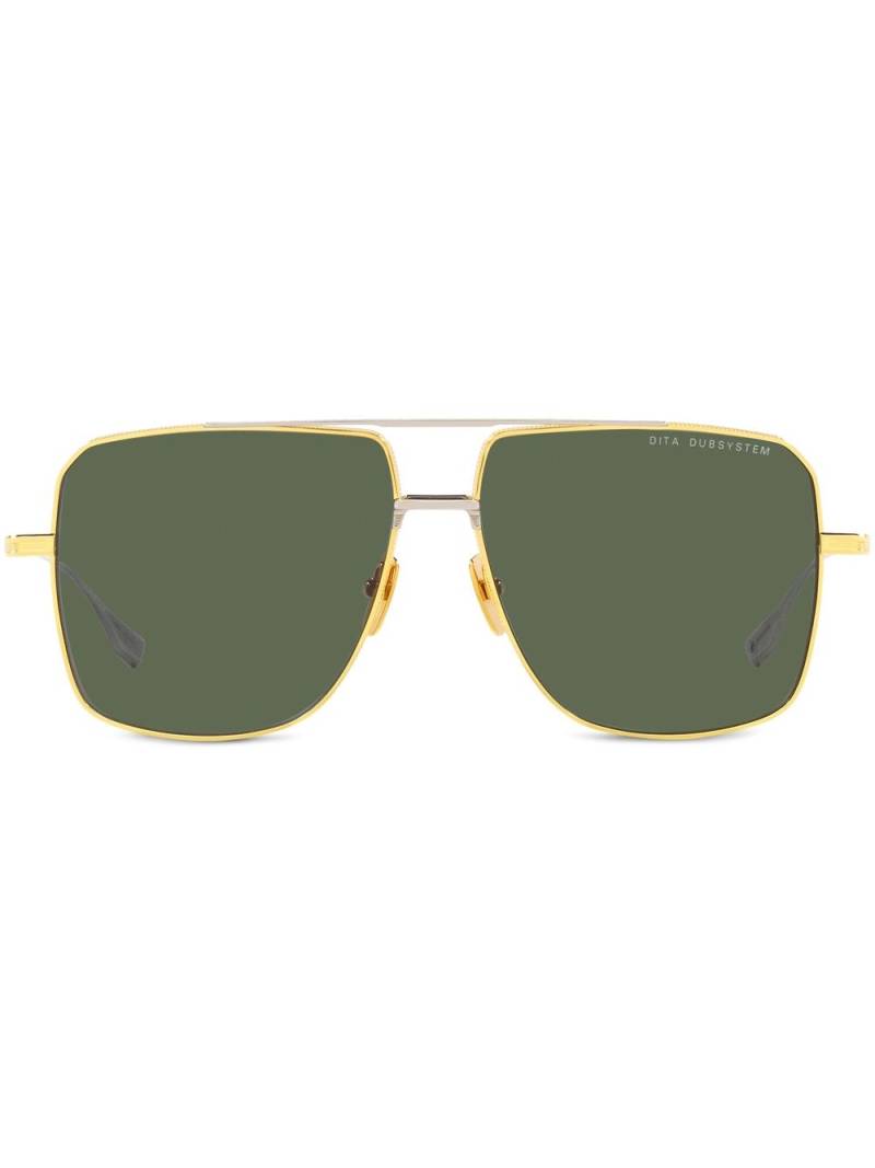 Dita Eyewear Dubsystem metal sunglasses - Gold von Dita Eyewear