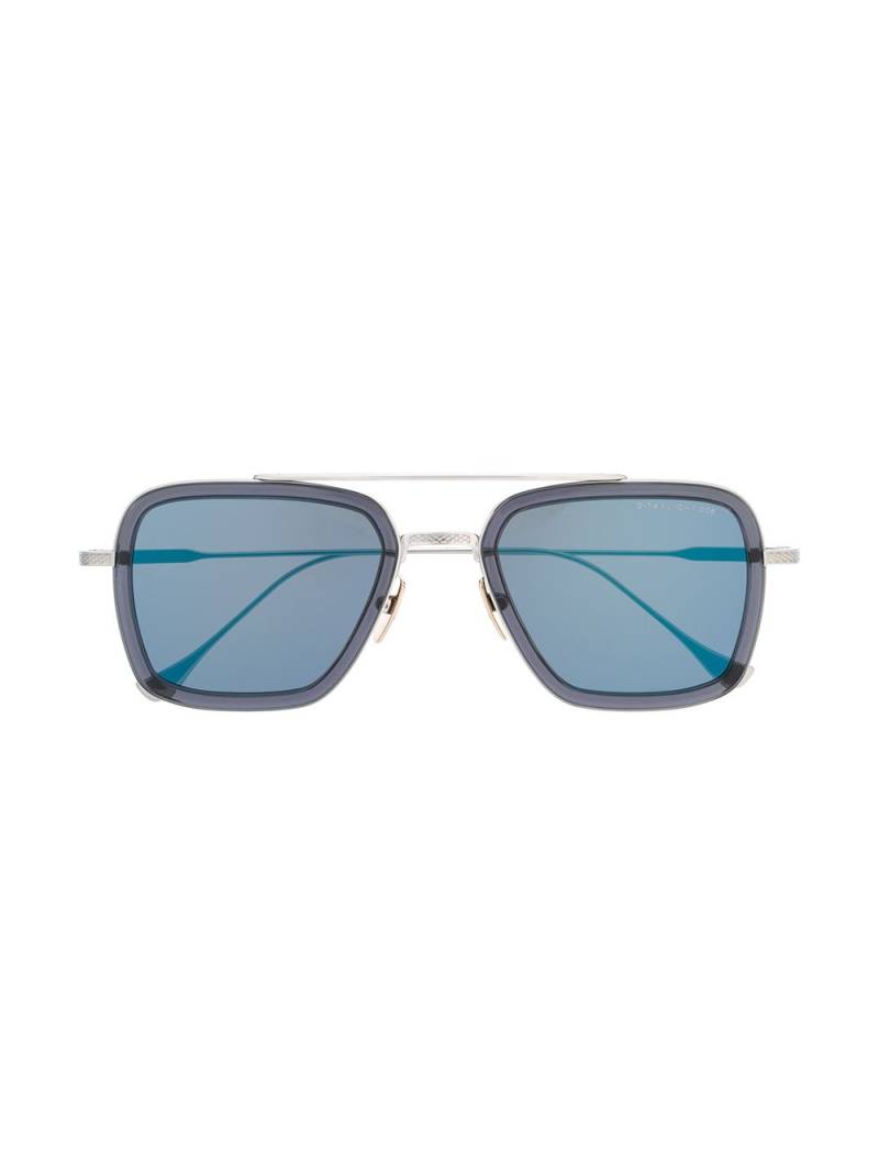 Dita Eyewear Flight square-frame sunglasses - Silver von Dita Eyewear