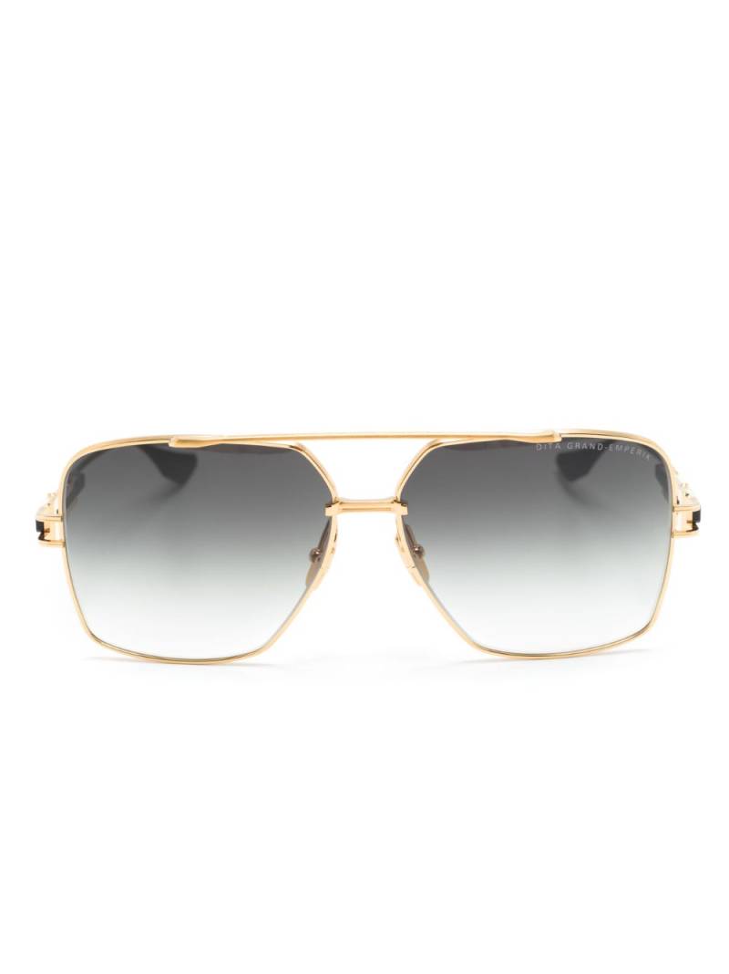 Dita Eyewear Grand Emperik pilot-frame sunglasses - Black von Dita Eyewear