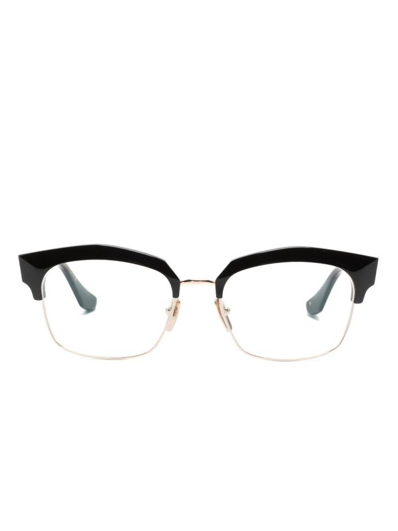 Dita Eyewear Lotova square-frame glasses - Black von Dita Eyewear