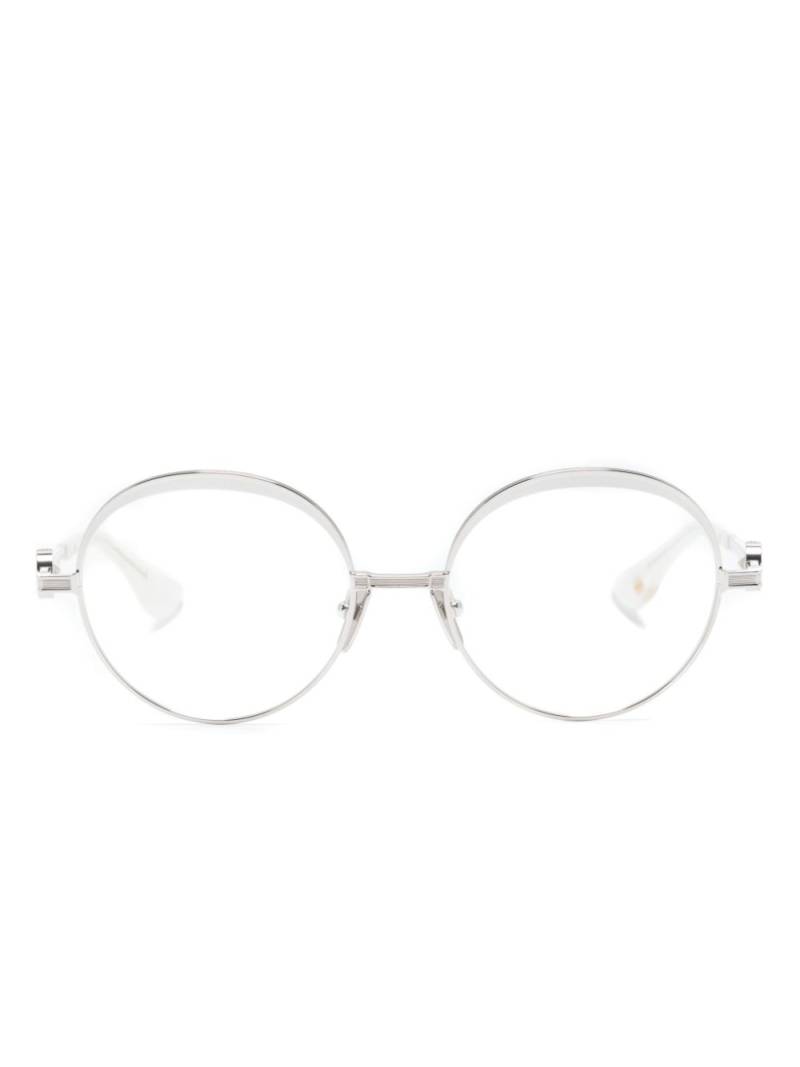 Dita Eyewear Nukou round-frame glasses - Silver von Dita Eyewear