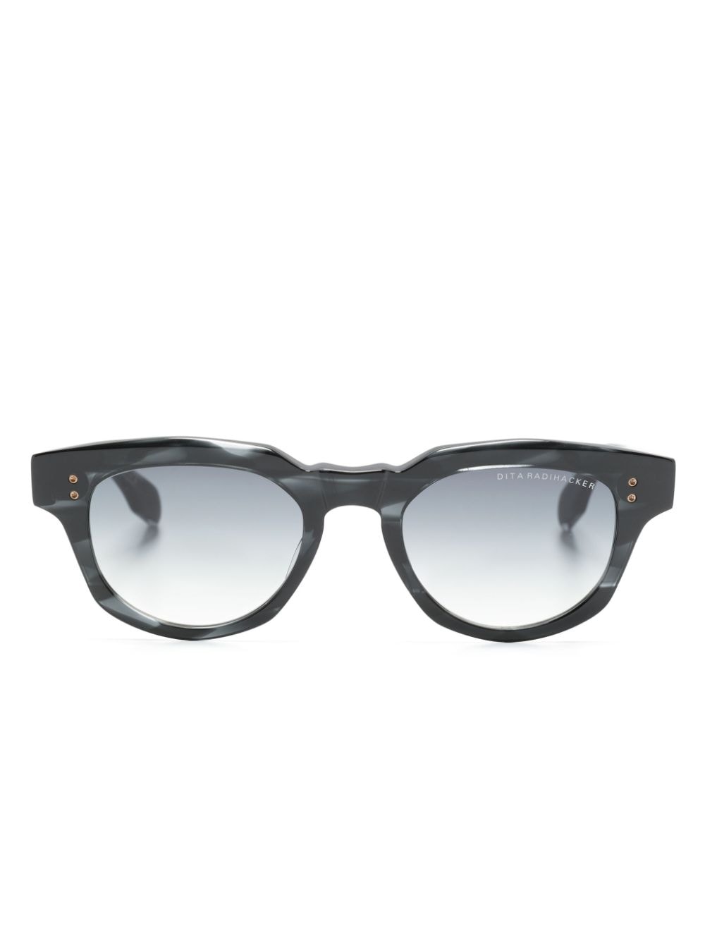 Dita Eyewear Radihacker geometric-frame sunglasses - Black von Dita Eyewear