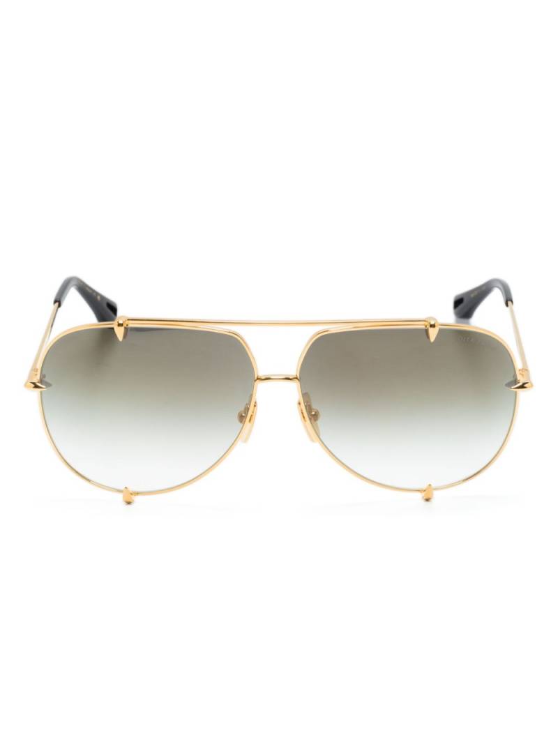 Dita Eyewear Talon pilot-frame sunglasses - Gold von Dita Eyewear