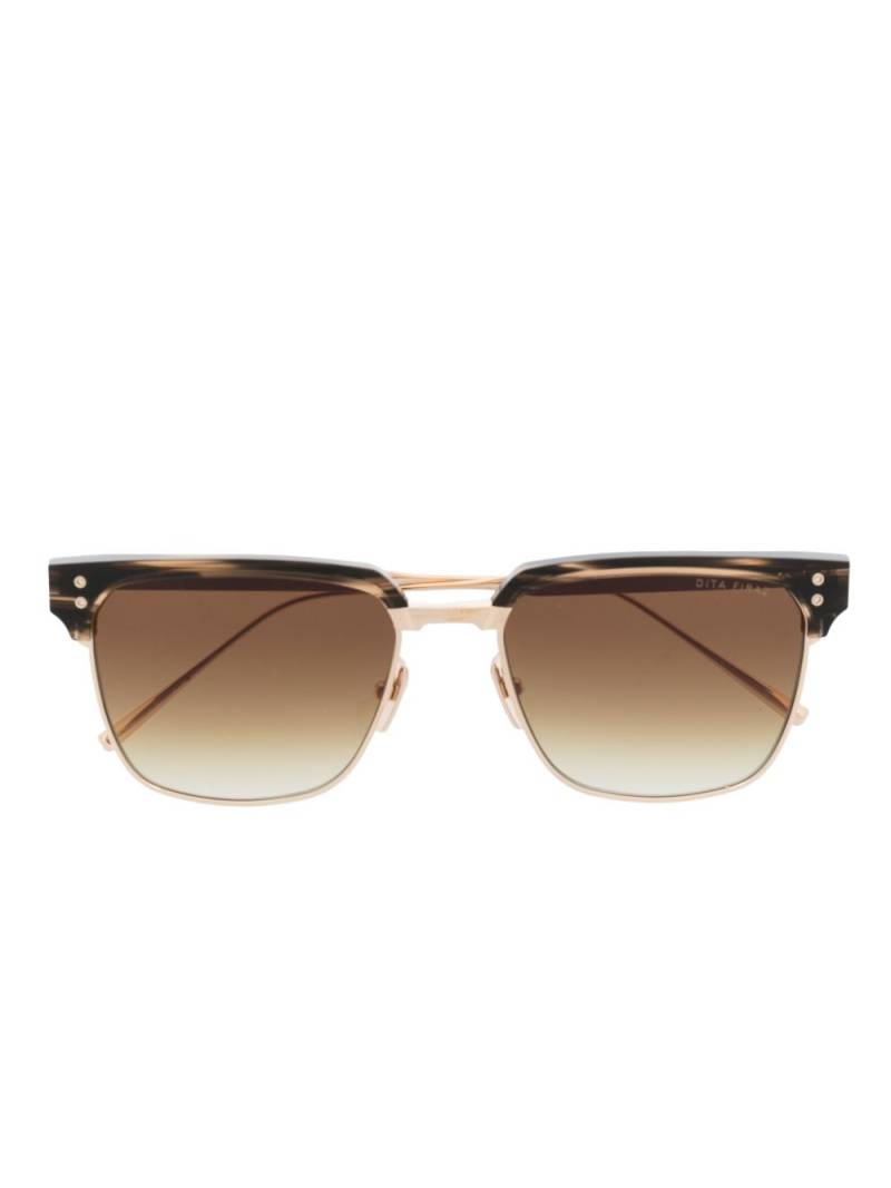 Dita Eyewear gradient-lenses sunglasses - Gold von Dita Eyewear